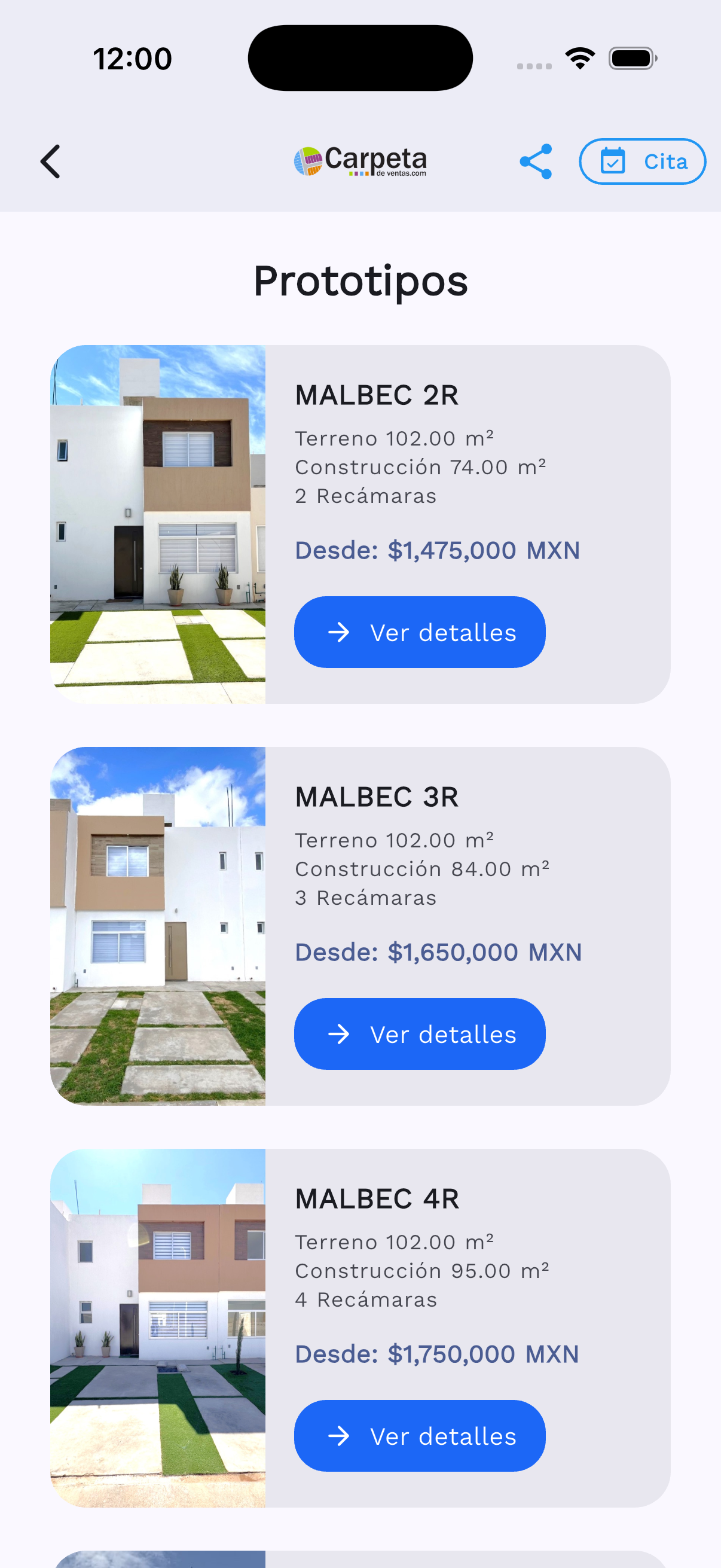 Envío de información al cliente